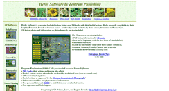 Desktop Screenshot of herbal-software.com
